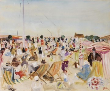 ビーチ Painting - ルシアン・アドリオン ザ・ビーチ 1929